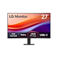 Miniatyrbillede 1 af 6: Monitor LG 27U421A-B 27" Full HD 100Hz VA Curved HDR10 USB-C Flicker Free Sort