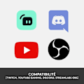 Miniatyrbillede 5 af 6: Webcam - Full HD 1080p - Logitech G - StreamCam - Til Twitch og Youtube streaming - Grafit
