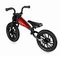 Miniatyrbillede 5 af 6: DEVESSPORT QPLAY Drejebike Feduro Rød 12". Motocross Look. Oppblåsbare Hjul. Justerbart Sete. 2-3 År.