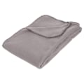 Miniatyrbillede 1 af 4: Fleece tæppe - fleece - lysegrå - 125x150 cm - Lysegrå - Atmosphera indretningsarkitekt Grå