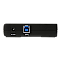 Miniatyrbild 3 av 3: 4 Port USB 3.0 Hub - USB Hub - Svart - 4 Port USB 3.0 Hub - SuperSpeed USB Hub - Svart - ST4300USB3EU