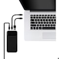 Pikkukuva 1 / 2: Ulkoakku - T'nB - 20 000 mAh - Power Delivery 65W - USB-C ja USB-A - Musta Svart