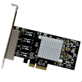 Pikkukuva 2 / 4: STARTECH PCI Express 4-porttinen Gigabit Ethernet -verkkokortti Intel I350 -piirisarjalla - PCI Express x 4