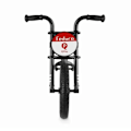 Miniatyrbillede 4 af 6: DEVESSPORT QPLAY Drejebike Feduro Rød 12". Motocross Look. Oppblåsbare Hjul. Justerbart Sete. 2-3 År.