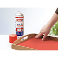Pikkukuva 5 / 5: Liimaspray - TESA - Extra Strong - 500 ml - Punainen - Nopea levitys Rött och mångfärgat