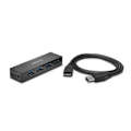 Pikkukuva 3 / 3: UH4000C keskitin - KENSINGTON - 4 x SuperSpeed USB 3.0 - Pöytätietokoneelle