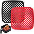 Miniatyrbild 1 av 2: NK 2st Non-Stick silikonfoder för Air Fryer - Tillbehör för Air Fryer, Non-Stick, AirFryer,