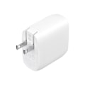 Miniatyrbillede 3 af 3: Sikkerhedsstrømadapter - Belkin - BoostCharge Pro - 2 USB-C porte - 2 x 30W - Hurtig opladning Vit