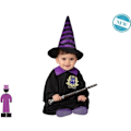Miniatyrbillede 1 af 2: Tryllekunstner kostume - Baby Unisex - Sort - Witchcraft Student - ATOSA - Polyester svart och lila