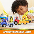 Miniatyrbillede 6 af 6: SPIN MASTER VEHICLE + RUBEN FIGURINE Ruben & Company Gul