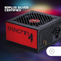 Miniatyrbillede 4 af 4: Alimentering ATX 750W - MARS GAMING - MPVU750SI - 80 Plus Silver - 87% Effektivitet - 10 Års Garanti
