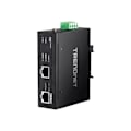 Miniatyrbillede 1 af 4: TRENDNET POE Injektor TI-IG60 - 1 10/100/1000Base-T inputport(e) - 1 10/100/1000Base-T udgangsport(e) - 72 W - Skinnemonterbar