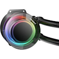 Miniatyrbillede 4 af 4: AIO vandkøling kit - Antec - Vortex RGB - 360mm - Sort - Kompatibel med LGA1150