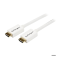 Pikkukuva 3 / 3: Ultra HD 4K x 2K High Speed HDMI-kaapeli - STARTECH - 3m - Valkoinen - Kullattu