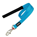 Miniatyrbillede 2 af 4: Snor - strop - kobling - skede til strop Rød dingo - L4-ZZ-TQ-20 - Turkis hundesnor (2 x 120 cm)
