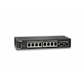 Miniatyrbild 3 av 3: Switch - SonicWall - SWS12-8POE - POE - 8 portar - Stöd 1 år