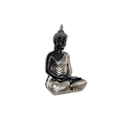 Miniatyrbillede 2 af 3: dekorativ gylden Buda-harpiksfigur (31 x 22 x 49 cm)