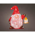 Miniatyrbillede 1 af 2: Figurine - GENERIQUE - Nisse Led Akril - 25x17x29cm - 40 Leds - Udendørs Nytt vitt