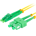 Miniatyrbillede 1 af 4: Lanberg Lanberg fiberoptisk kabel FO-SALA-SD11-0020-YE 2 m G.657.A1, med SC/APC og LC/APC stik