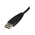 Pikkukuva 2 / 3: USB KVM -KAAPELI - STARTECH - 3,05 m - 1 x Type A Uros USB - 1 x HD-15 Uros VGA - Musta
