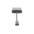 Miniatyrbillede 2 af 4: Digitus DA-70853, 0,15 m, USB C, VGA (D-Sub), Han, Hun, Ret kæde