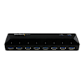 Miniatyrbild 3 av 3: StarTech.com 10-portars USB 3.0-hubb med laddnings- och synkroniseringsportar - 2x 1,5A (ST103008U2C)