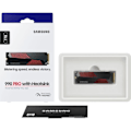 Pikkukuva 2 / 6: SAMSUNG Sisäinen SSD 990 PRO jäähdytyselementillä 1TB MZ-V9P1T0GW