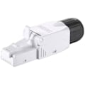 Miniatyrbillede 1 af 2: RJ45 Cat.6A - EQUIP - Pakke med 5 - Værktøjsfri montering - Forgyldt - RoHS-kompatibel
