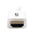 Pikkukuva 1 / 3: High Speed HDMI®-kaapeli CL3 uros-uros seinäasennukseen - STARTECH - 7 m - Valkoinen hvid