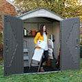 Miniatyrbillede 2 af 4: Havehus - Lifetime - 2,13 x 1,37 m - PVC - Rustfrit stål - Skridsikre gulv Beige och brun