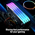Pikkukuva 3 / 4: Lexar PC RAM-muisti DIMM DDR4 Ares RGB PC4-28800 (3600 Mhz) - musta - 32 Gt (2x16 Gt)