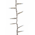 Miniatyrbillede 1 af 3: Lysestjerne - Luksus - 11 m - 500 LED - Kold hvid - Blinkende belysning Vit kyla