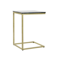 Miniatyrbillede 1 af 4: sidebord 40 x 46 x 65 cm sort guld marmorjern
