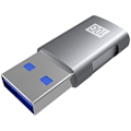 Miniatyrbillede 2 af 2: AISENS - A108-0655 - Mini USB 3.2 Gen2 10G 3A adapter, type USB-C/H-A/M, grå