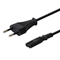 Miniatyrbillede 3 af 3: SAVIO CL-105 SORT ELKABEL SORT 3 M TERMINALBLOCK MED 2 BROCHER KOBLING