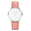 Miniatyrbillede 1 af 2: Ur - Paul Hewitt - PH-SA-S-ST-W-24S - Quartz - Læder - Ø 39 mm Ros, Silver, Vit