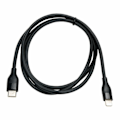 Miniatyrbillede 2 af 3: USB-C til Lightning-kabel V7 V7USBCLGT-1M Sort