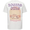Pikkukuva 2 / 2: Miesten T-paita - ONLY & SONS - Onskye Reg Photo SS Tee - Valkoinen - Lyhyet hihat - Pyöristetty kaulus - XL