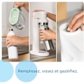 Pikkukuva 4 / 6: BRITA-soodakone - SodaTRIO Valkoinen - 1 Pullo 1L ja 1 CO2-sylinteri mukana
