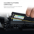 Pikkukuva 3 / 6: RAM-muisti DDR4 - Silicon Power - 16Gt 2666MT/s - UDIMM CL19 - SP016GBLFU266X02