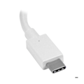 Miniatyrbillede 2 af 5: USB-C til HDMI-adapter - STARTECH - 4K 60 Hz - Hvid - Kompatibel med MacBook og HP ENVY