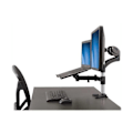 Miniatyrbillede 3 af 4: Skærmholder - STARTECH - Artikulært arm - Til skærm op til 27" - Laptopholder - Sort