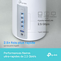 Miniatyrbild 4 av 6: Système WiFi 7 Mesh BE9300 - TP-Link - Deco BE65 (2-Pack) - 11000 Mbit/s - Tri-Bande - WPA3