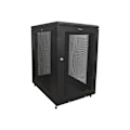 Pikkukuva 1 / 6: RACK-palvelin - StarTech.com - 18U - 31in Syvyys - Musta - Lukittava Verkko-ovi