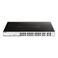 Pikkukuva 1 / 2: Kytkin - D-Link - Älykäs 24p.giga Poe 2p Sfp - 24 LAN-porttia - Gigabit Ethernet - PoE