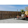 Miniatyrbillede 3 af 3: Syntetisk stok imiteret naturflet "Fency Wick" - 1 x 3 m - Brun