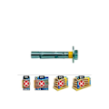Miniatyrbillede 1 af 2: Skrue - GENERISK - Dt14-C M 10
