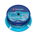 Miniatyrbillede 1 af 3: CD-R VERBATIM 80 min 52x (25) - 700 MB Super Azo - Kageæske