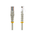 Pikkukuva 1 / 3: STARTECH Hookless Cat5e UTP-verkkokaapeli - 10 m harmaa - Anti-Snag RJ45 Ethernet-johto - Patch-kaapeli