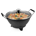 Miniatyrbillede 2 af 3: Elektrisk wok Princess Stir-Fry - PRINCESS - Sort - 1400 W - 7 liter - Justerbar termostat op til 250°C Svart
